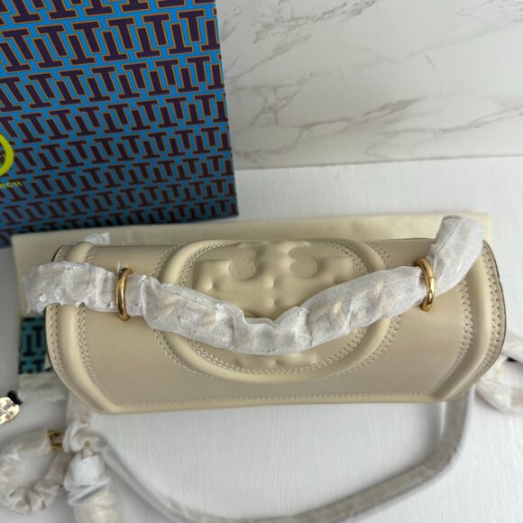 NEW Tory Burch  FLEMING CONVERTIBLE SHOULDER BAG In Black - Picture 4 of 11